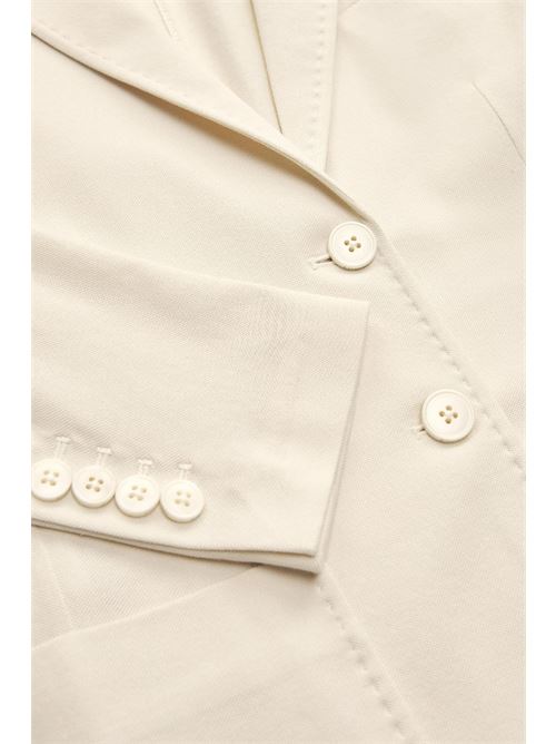 Giacca monopetto in piquet di cotone CIRCOLO 1901 | FD3848000
